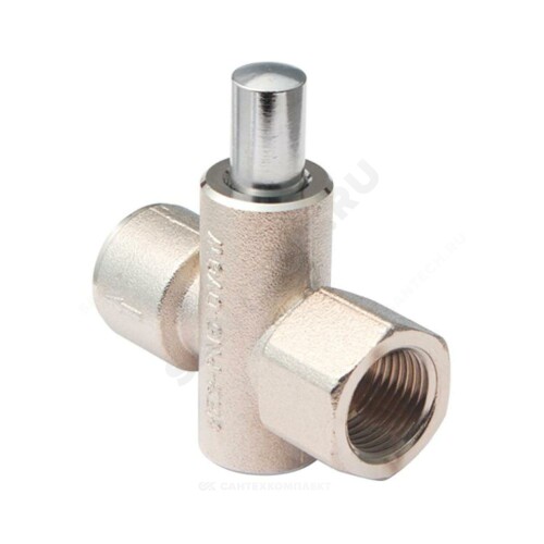 Кран д/ман лат VE2-2 G1/2" Ру10 м/м кноп Wika 8600764
