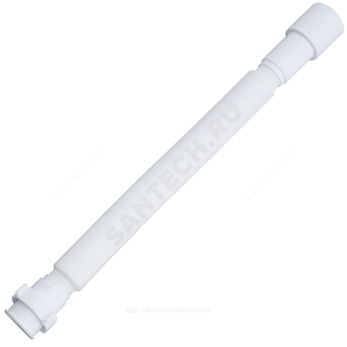 Гофра с гайкой 1 1/2"x40/50 L=541-1371мм АНИ Пласт К116