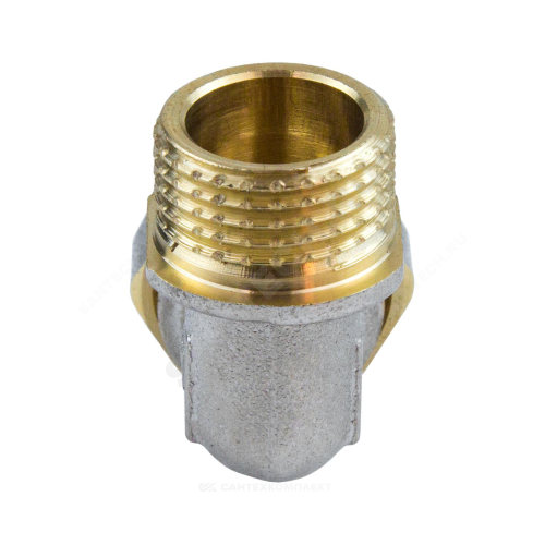 Угольник МП обж лат Дн26х1"х90гр НР Aquasfera 7006-06