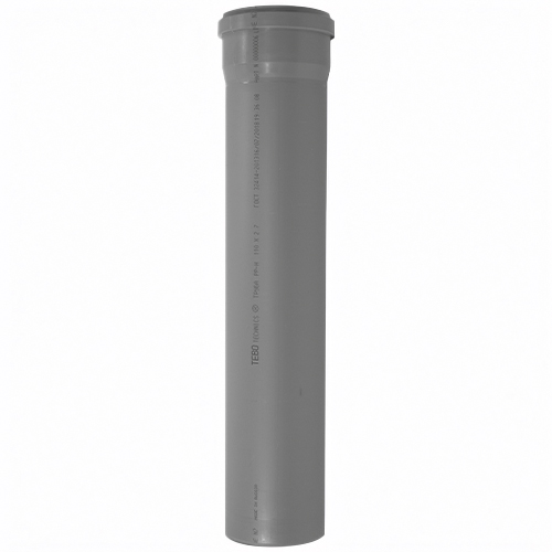 ТРУБА  КАНАЛИЗАЦИОННАЯ TEBO С РАСТРУБОМ