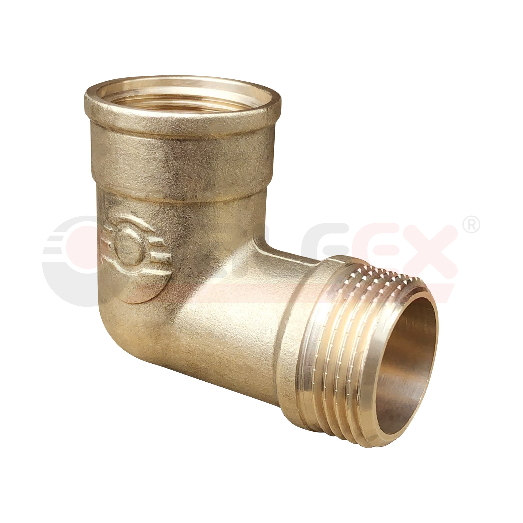 Угольник с переходом на наружную резьбу VALFEX ВР-НР 3/4" (60/10)