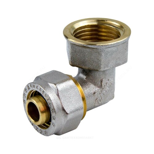 Угольник МП обж лат Дн26х3/4"х90гр ВР Aquasfera 7007-05