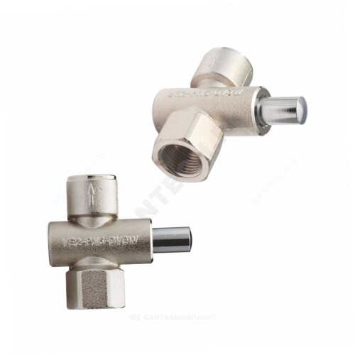 Кран д/ман лат VE2-2 G1/2" Ру10 м/м кноп Wika 8600764