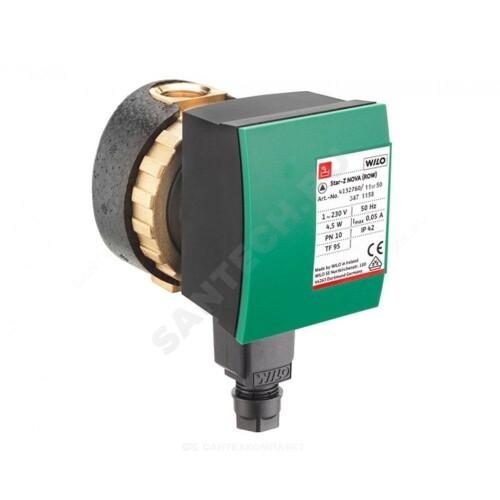 Насос циркул ГВС STAR-Z NOVA PN10 230В Wilo 4132760