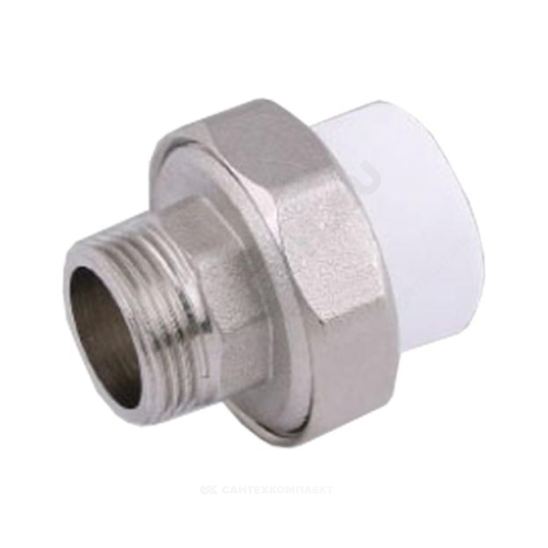 Муфта PP-R бел комб разъем Дн32х1/2" НР VALFEX 10156215