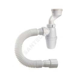 Сифон д/писсуара бут лит/вып 1 1/4"x40 гофр 40х40/50 Орио P-31009