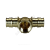 Тройник PE-X лат GX154 Дн20х1/2"х20 ВР Giacomini GX154Y034
