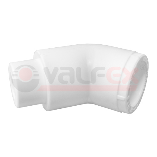 Угольник ВР/НР 90х32 (100/25) (Valfex) БЕЛЫЙ
