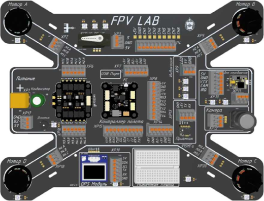 FPV Lab - учебная платформа прототипирования и изучения FPV дронов