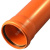 Труба НПВХ кор б/н Дн110х3,2 L=2,0м в/к SN4 KGEM Ostendorf 220020