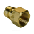 Муфта PE-X лат GX109 Дн20х1/2" ВР Giacomini GX109Y034
