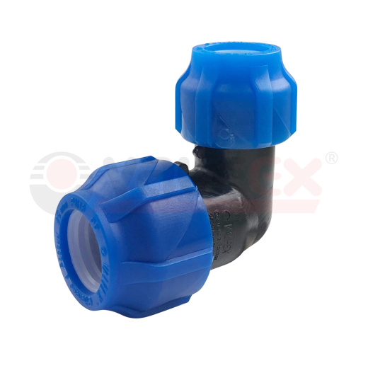 Отвод ПНД компрессионный переходной 25-20 (80/20) VALFEX